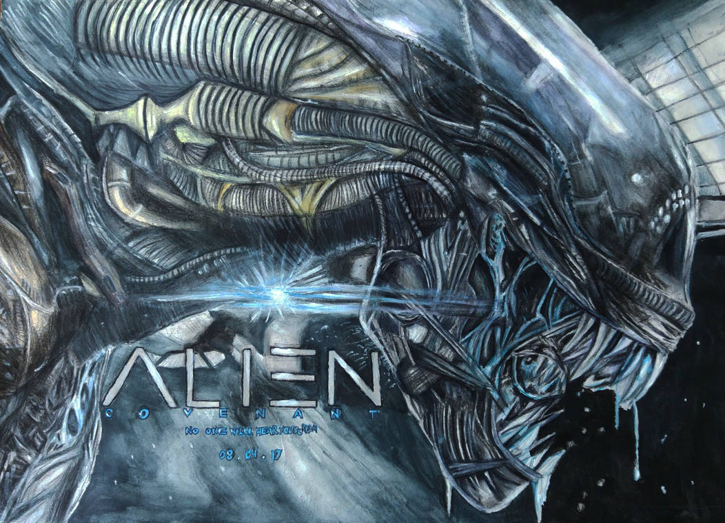 Alien Covenant Xenomorph poster by CynicalArtYT on DeviantArt