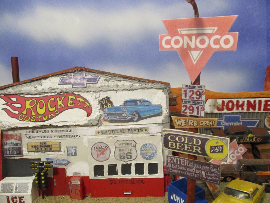 Conoco sign by Rockett-Customs on DeviantArt