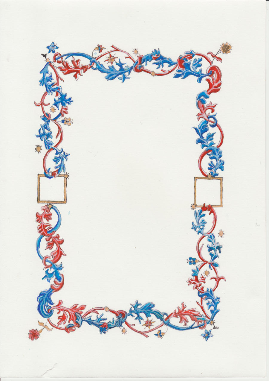 Medieval border by silvermoonsnake on DeviantArt