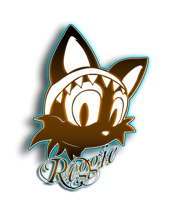 Reggie Streamer Sticker Reggie_LOGO by NightAngelTDC on DeviantArt