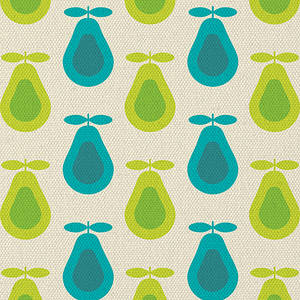 Retro Pear Print