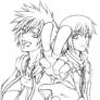 Sora and Riku -inked-