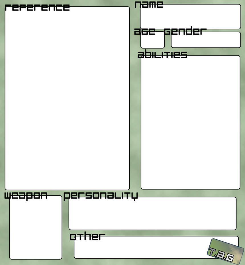 Profile Layout by Sinnerkaede on DeviantArt