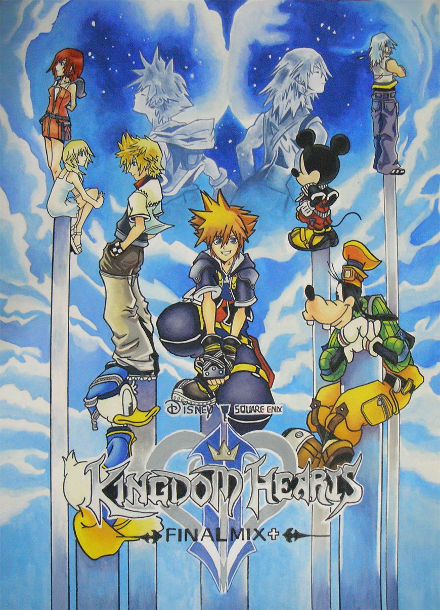 Kingdom Hearts -Final mix- SaM-bluefunnybear on
