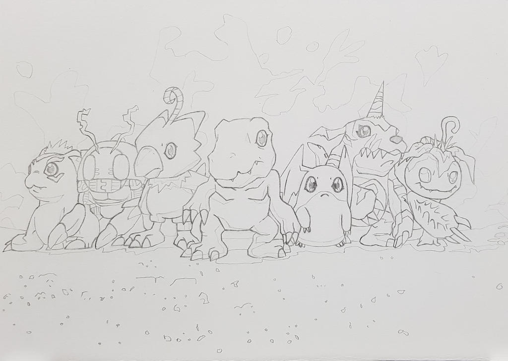 Digimon Rookie ver. by SaM-bluefunnybear on DeviantArt