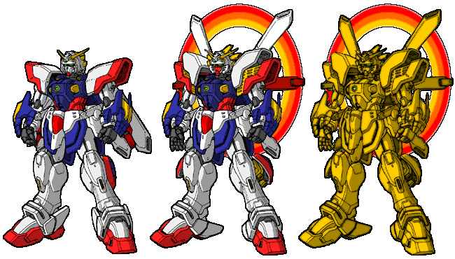 Godshine Gundam by dracostarcloud