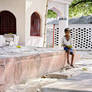 Boy And Temple