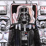 Vader and Crew Sketch Card