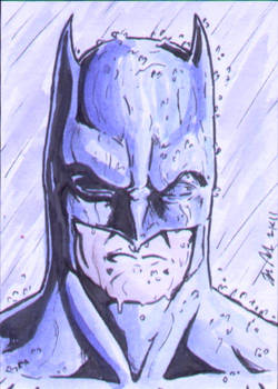 Batman Sketch Card