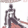 Amazing Spider-Man Black Suit Sketch Cover