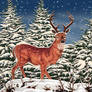 Snow Stag