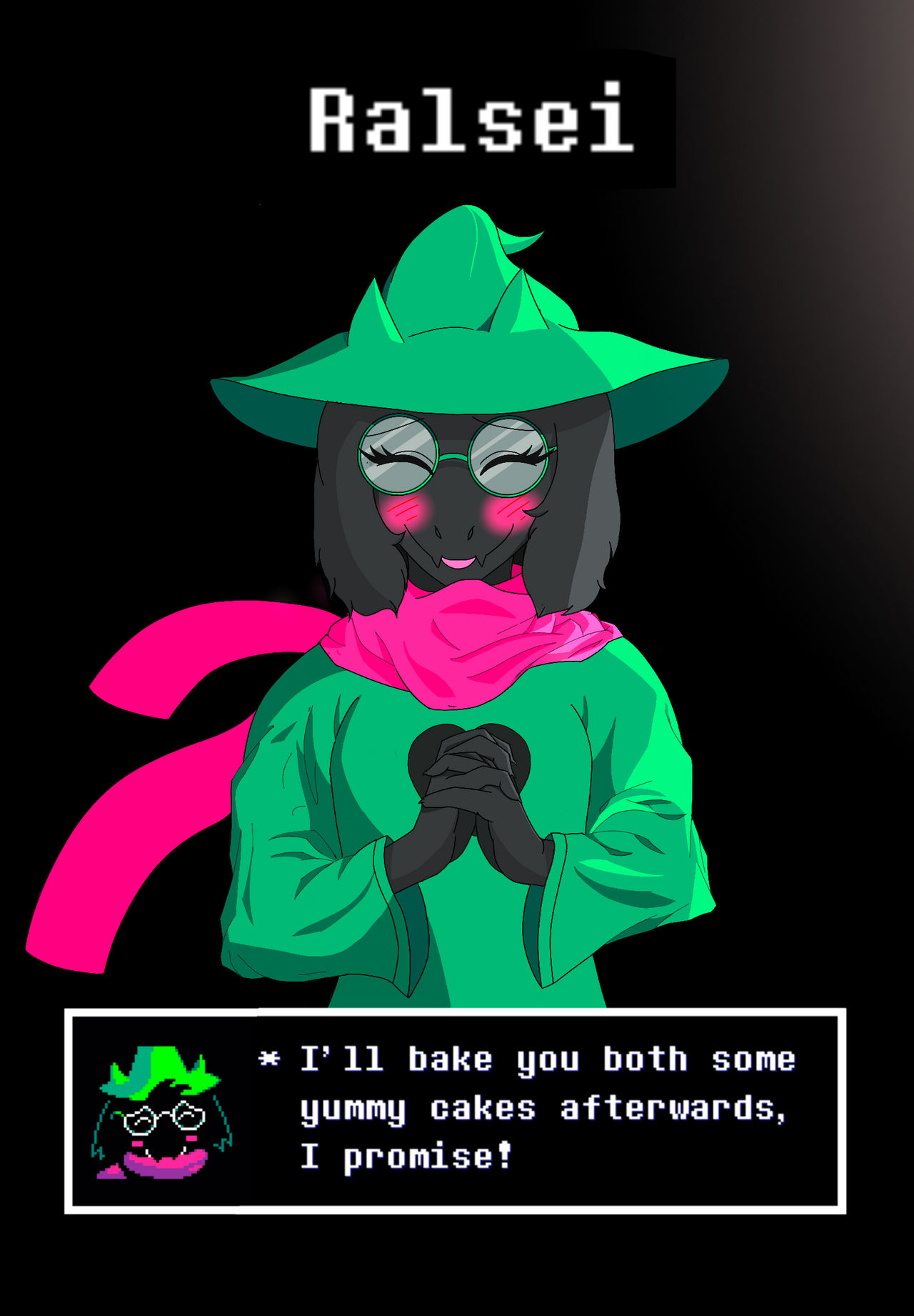 Angwy Ralsei Ralsei by Lysol123 on DeviantArt