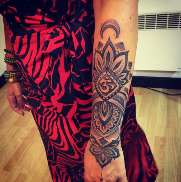 MANDALA Arm TATTOO by Olive 2016