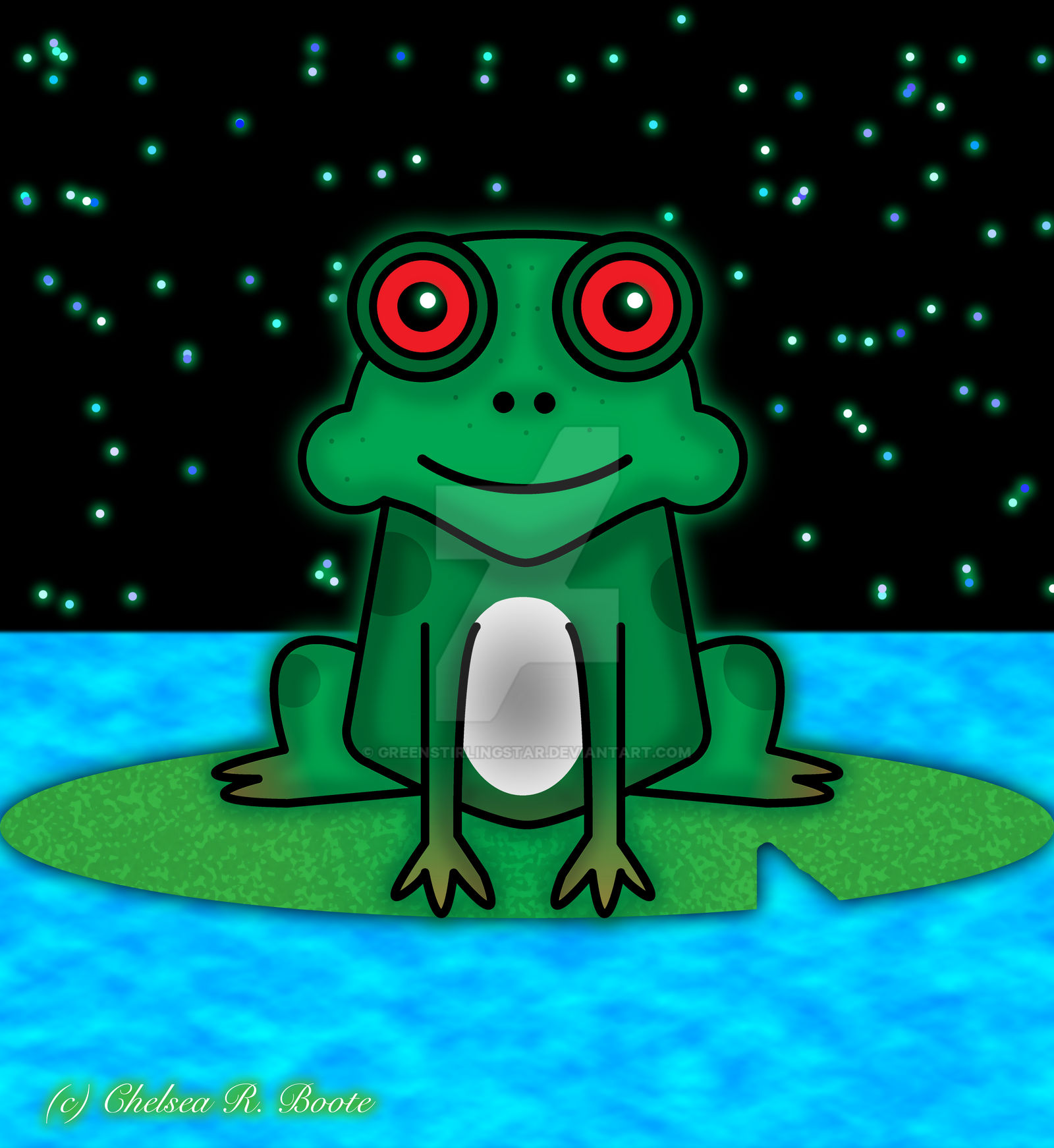 Frog by GreenStirlingStar on DeviantArt