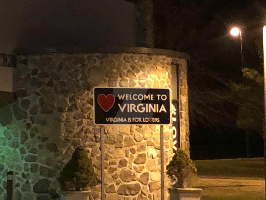Virginia Welcome Sign by GreenStirlingStar on DeviantArt