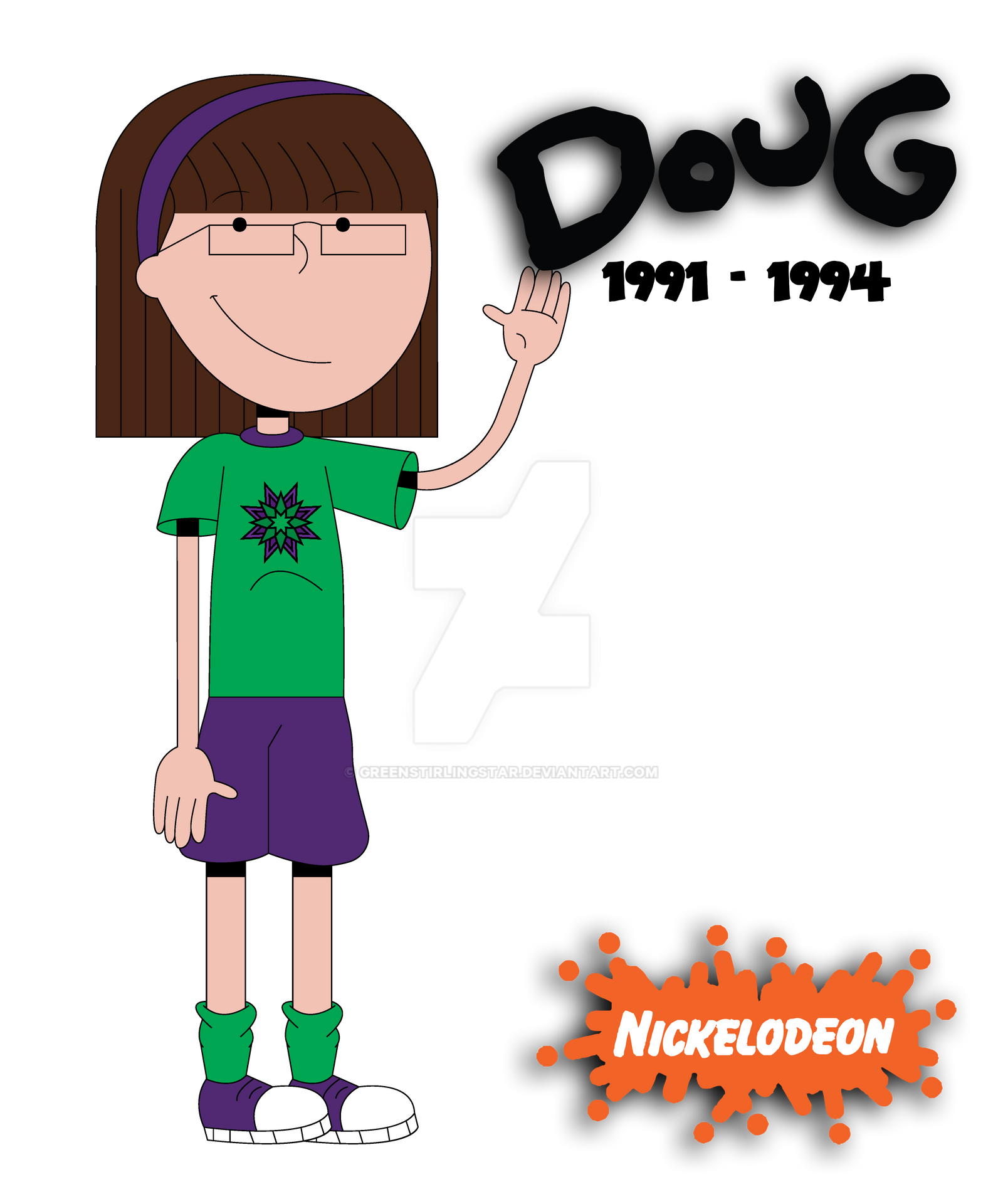 My Persona Nickelodeon's Doug Style by GreenStirlingStar on DeviantArt