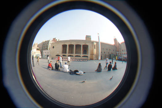 Macba through the fisheye