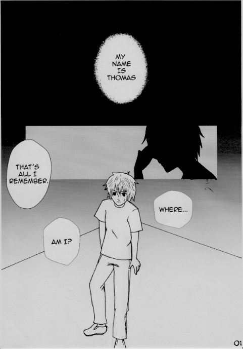 The Maze Runner: Manga pg 1