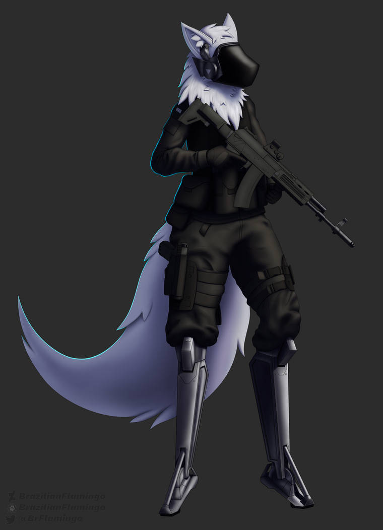 Protogen Soldier by BrazilianFlamingo on DeviantArt