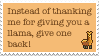 Llama Stamp by grovyle-n-wolfluvr