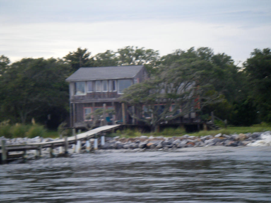 House on the shore