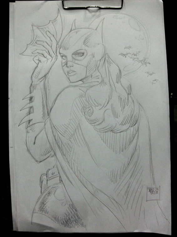 Batgirl Con Sketch