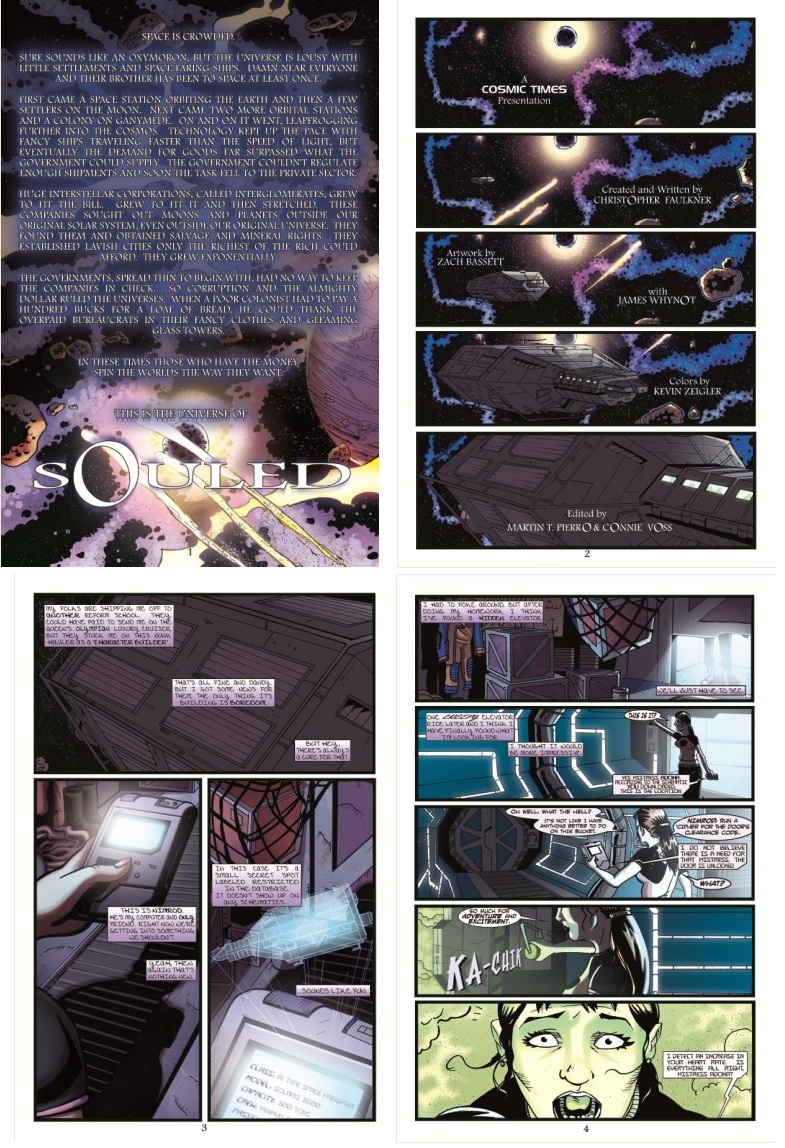 Souled issue 1 Preview Pages