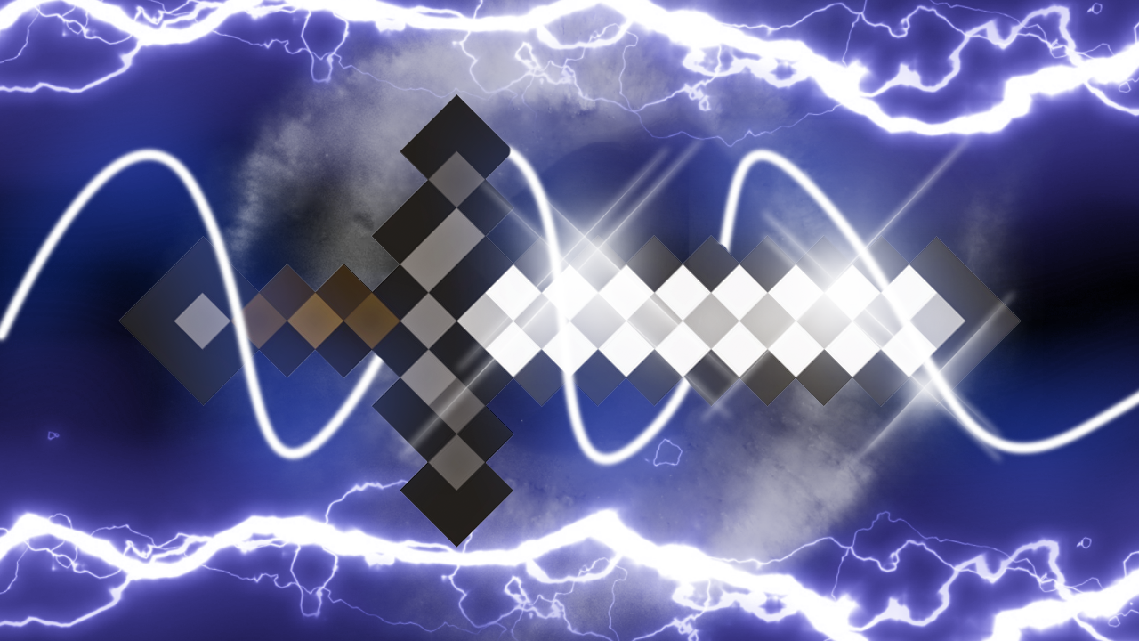 Minecraft Wallpaper Iron Sword