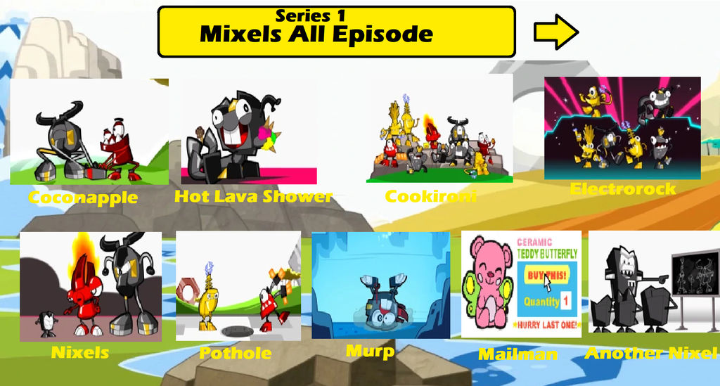 Mixels All Intro Mixels DVD Series 1 All Episode by ammarmuqri on DeviantArt