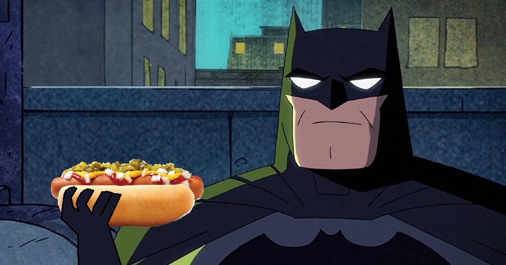 Batman Eats a HotDog Harley Quinn Style! by ammarmuqri on DeviantArt
