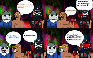 Harley Quinn Bane Chocolate Comic!