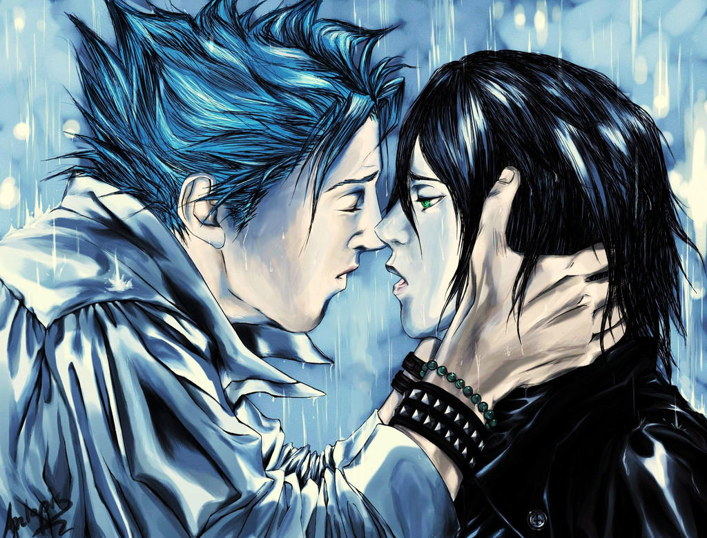 Grimmjow x Ulquiorra: Rain