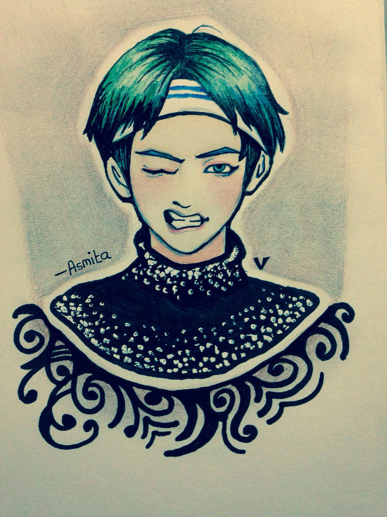 Kim taehyung art by asmu22 on DeviantArt