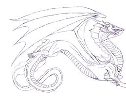 William Laurence from Temeraire as a Dragon