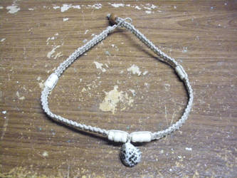 Sea shell hemp necklace