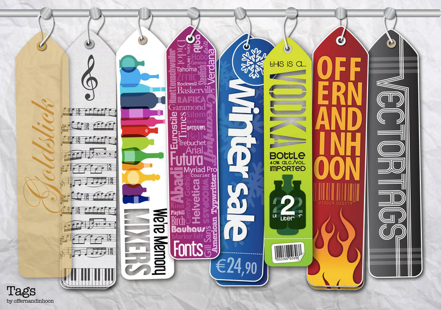 Hanging Tags II by offernandinhoon