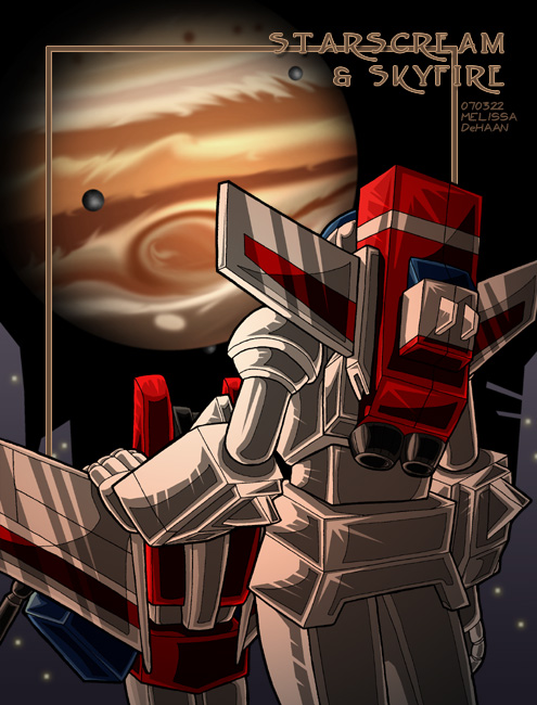 Starscream + Skyfire - Jupiter