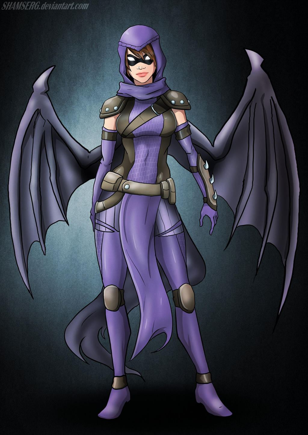 Purple Dragon Mask