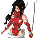 Scarlet Lotus Anime Style