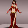 Red Dragon Outfit -Ruby Dragon Gem