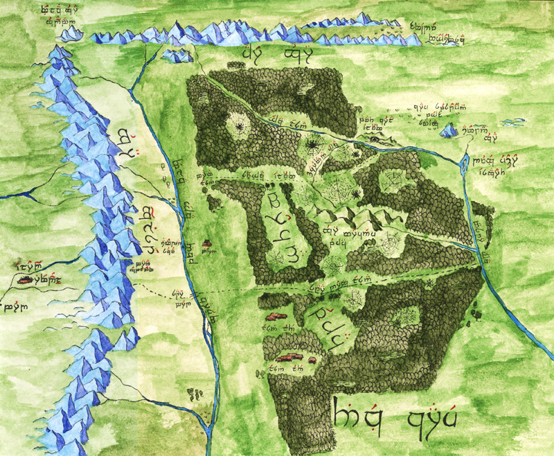 Close-up Map by Celebri-ian