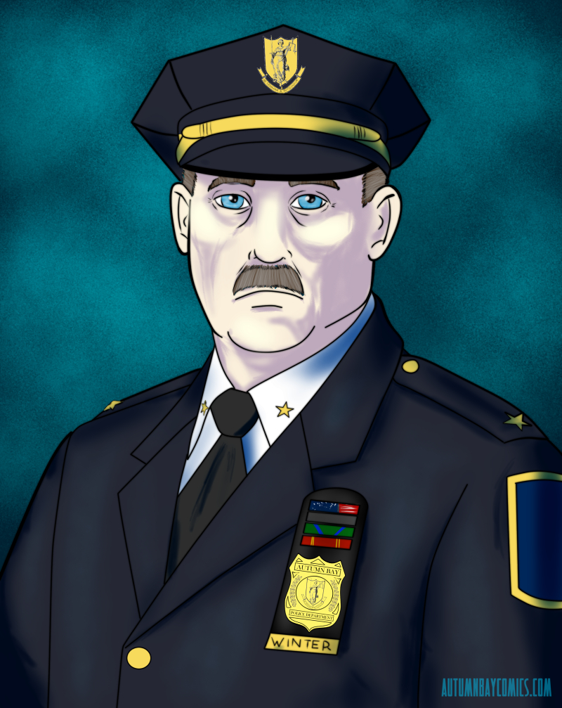 30DoC 2017 #07 - Chief of Police Thomas Winter by Nesariel