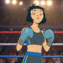 The Mountain Noodle vs Korra Boxing