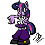 Twilight Sparkle Sanic Style