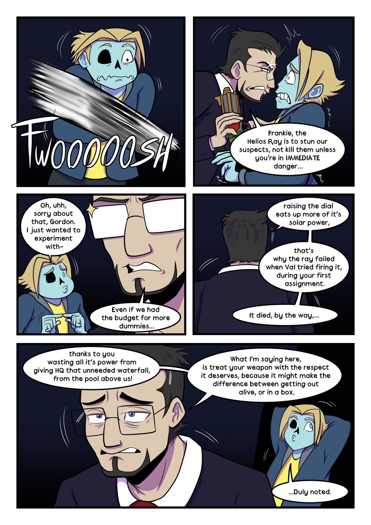 ACES: Chapter 3 Page 3 by midnightclubx on DeviantArt