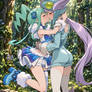 Winona and Lisia - Legend of the Rose