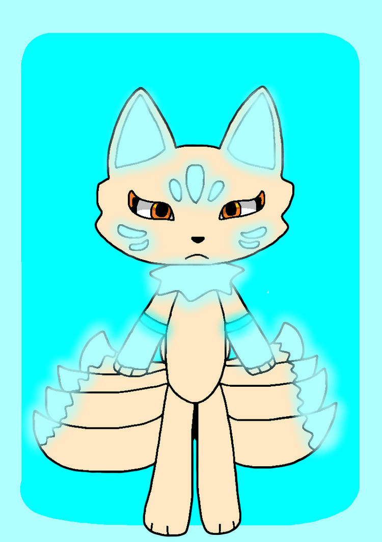 Neon Kitsune - Adopt Me Fanart by Kocheng-Kero on DeviantArt