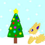 Christmas with Jolteon