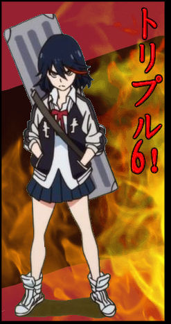 Ryuko On R6 Ryuko Triple6 by Emlume-Kingd0m on DeviantArt