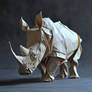 Origami - Rhinoceros